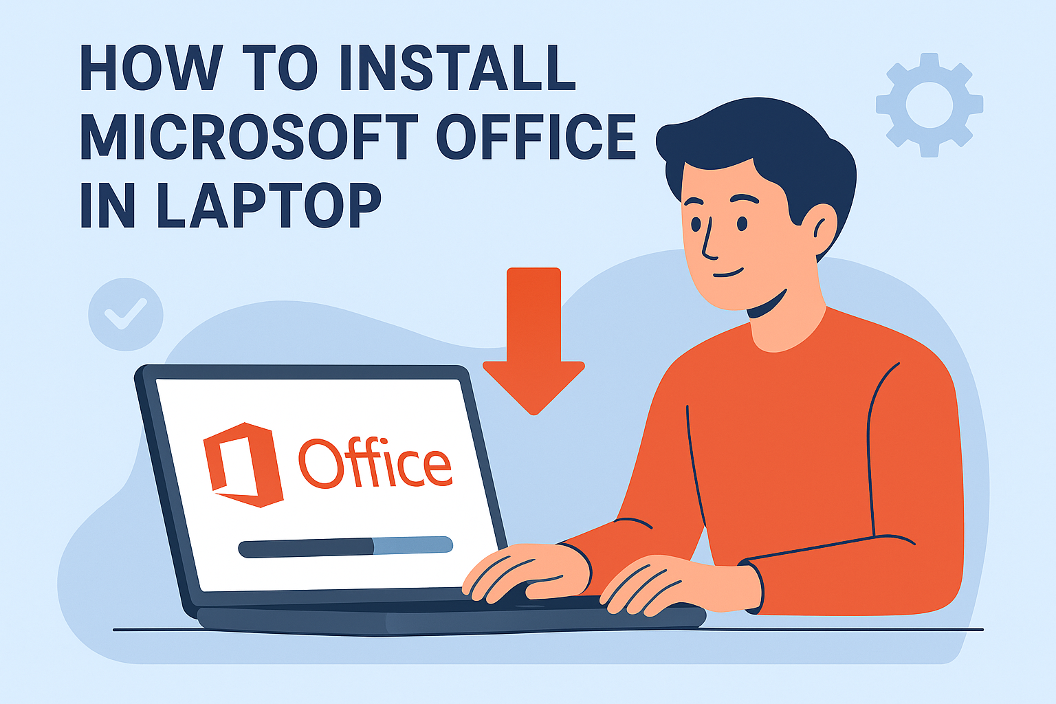 how to install microsoft office in laptop